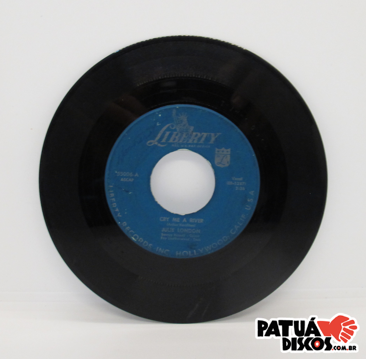 Julie London - Cry Me A River - 7"