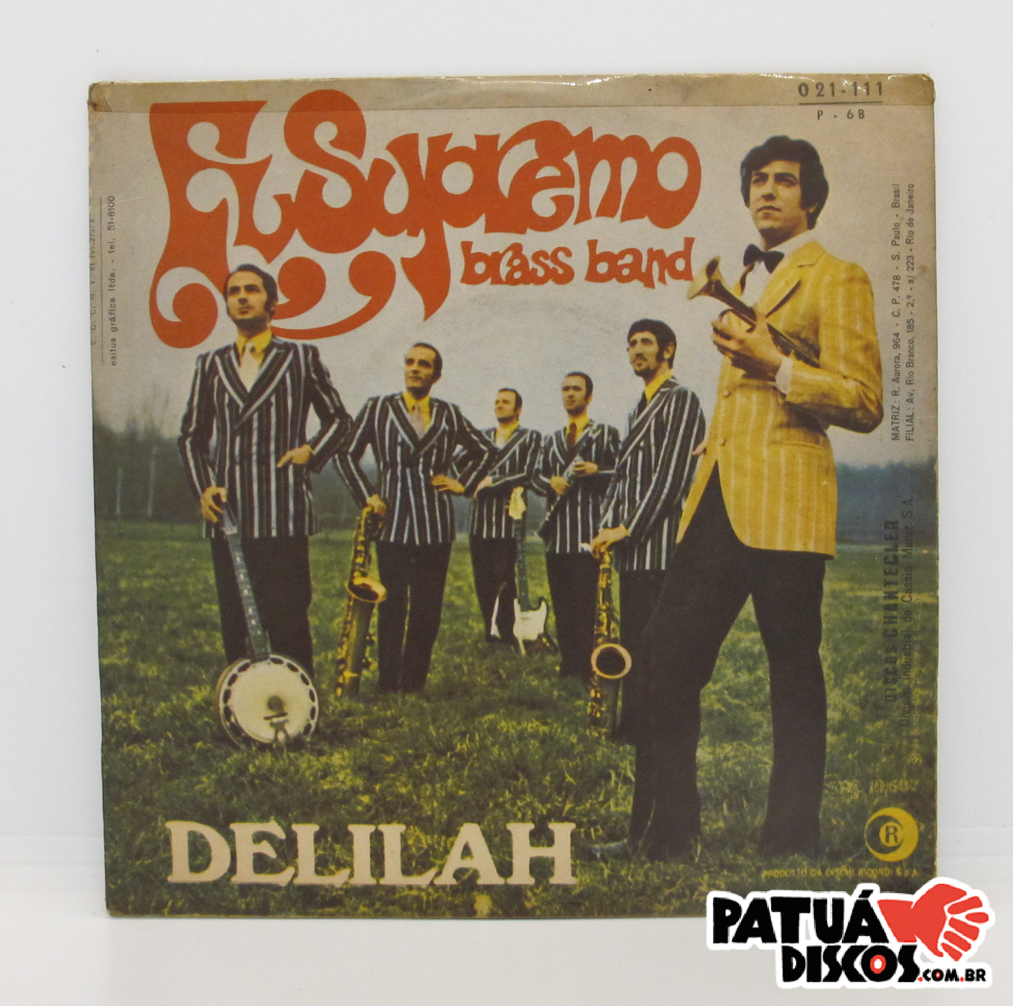 El Supremo Brass Band - Delilah - 7"