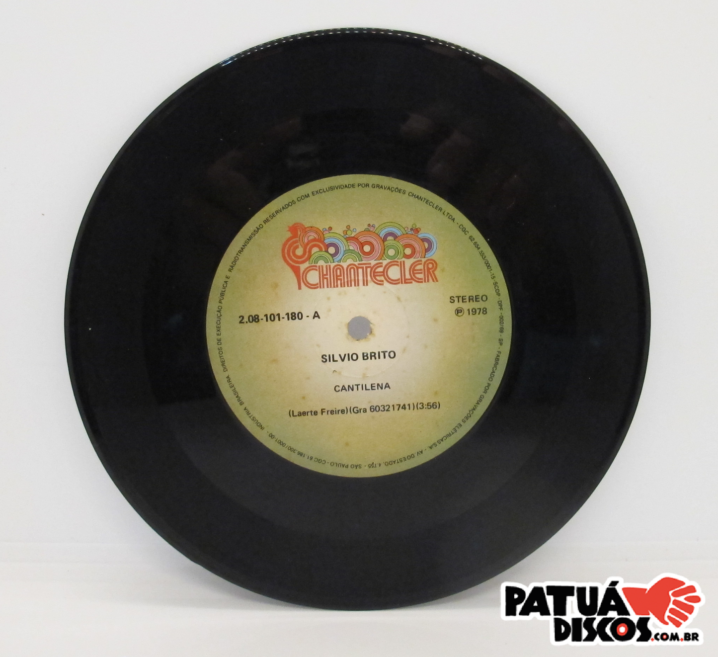 Silvio Brito - Eu Cantarei / Cantilena - 7"