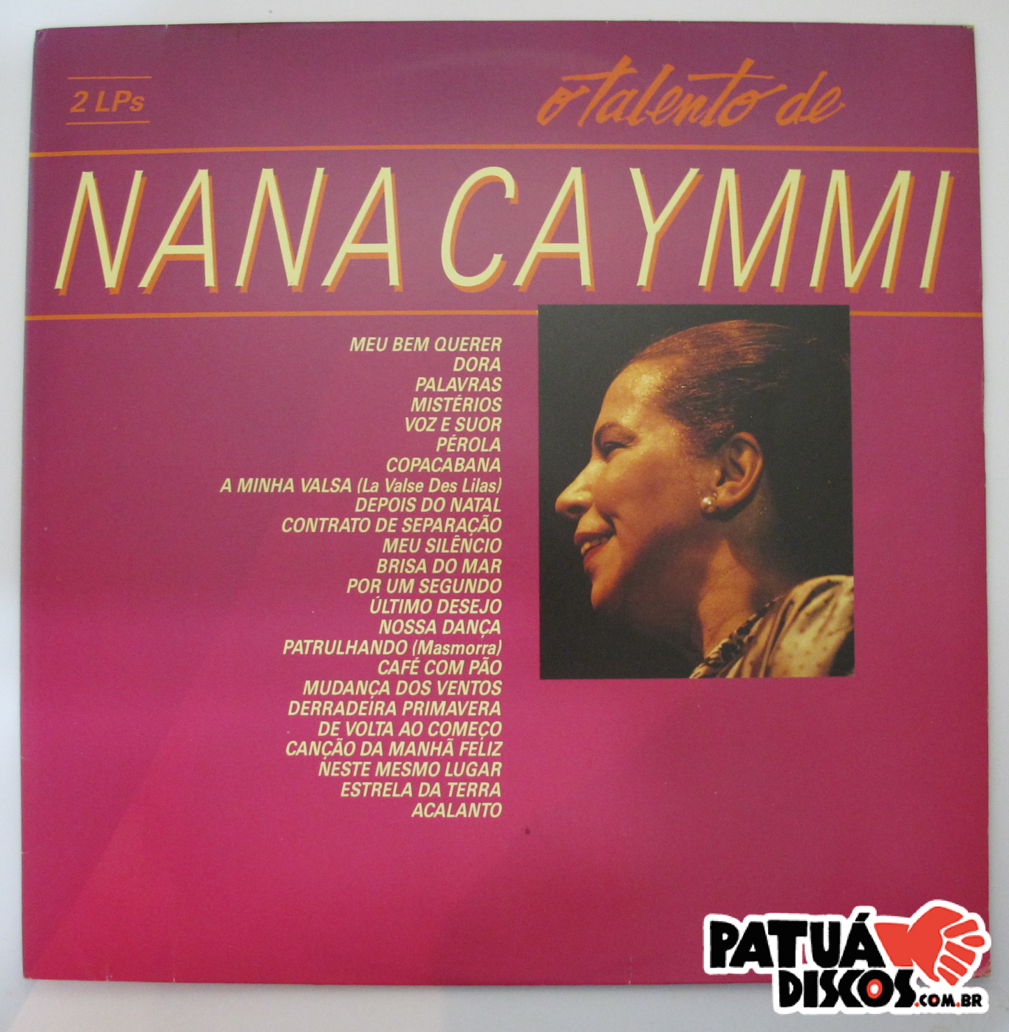 Nana Caymmi - O Talento De Nana Caymmi - 2XLP