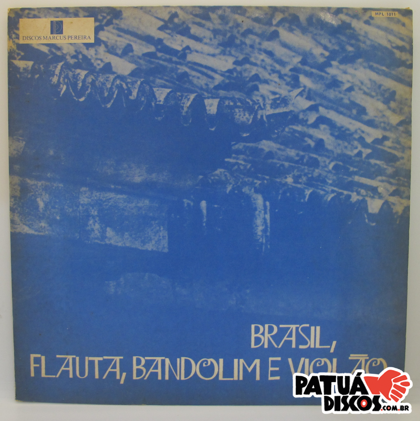 Evandro E Seu Regional - Brasil, Flauta, Bandolim e Violão - LP