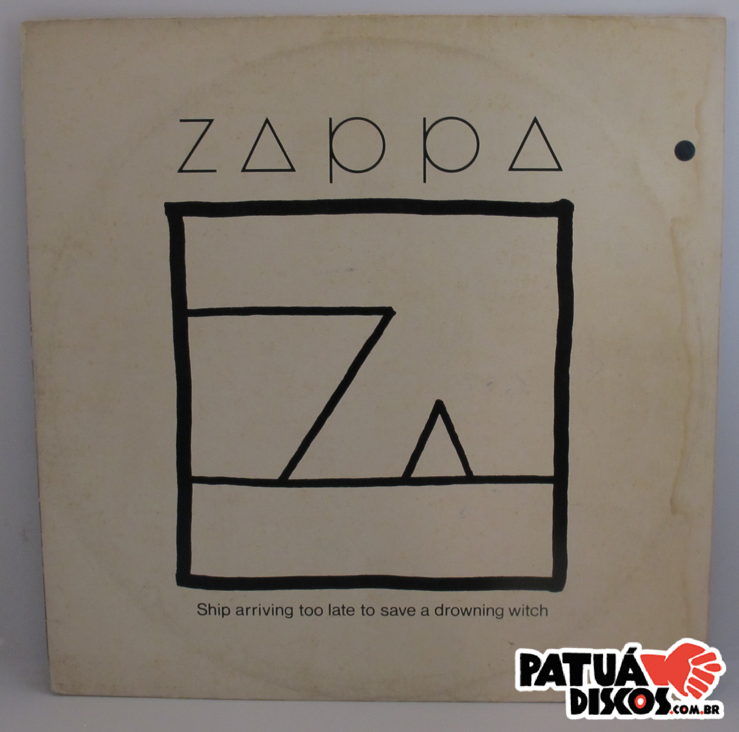 Frank Zappa - Ship Arriving Too Late To Save A Drowning Witch - LP