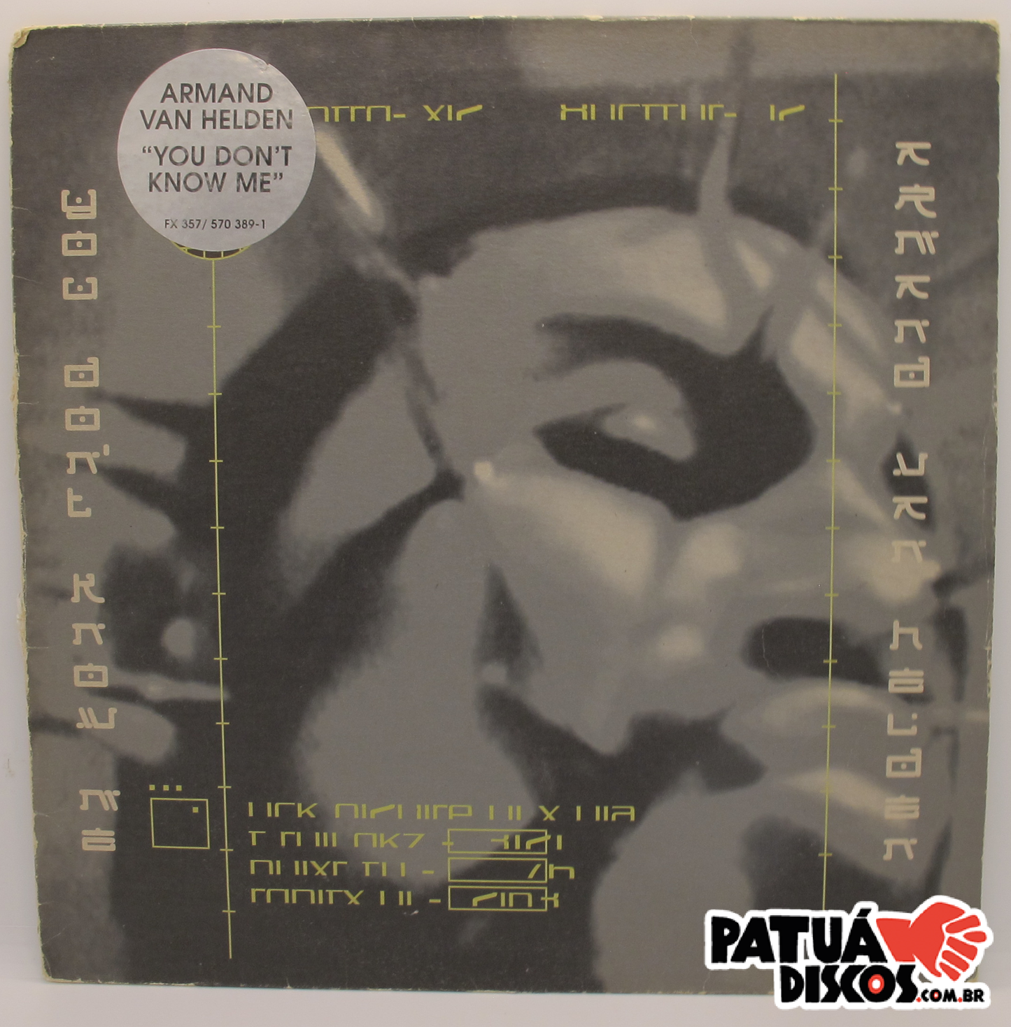 Armand Van Helden Featuring Duane Harden - You Don't Know Me - 12"