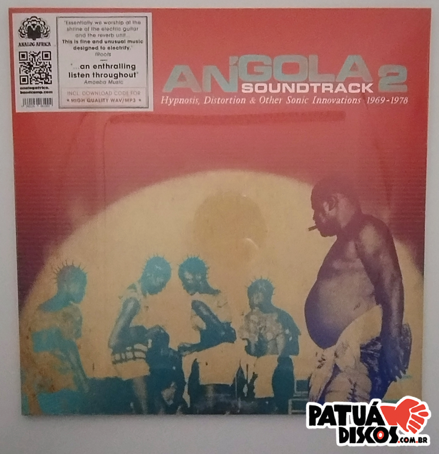 Vários Artistas - Angola Soundtrack 2 (Hypnosis, Distortion & Other Sonic Innovations 1969 - 1978) - 2XLP