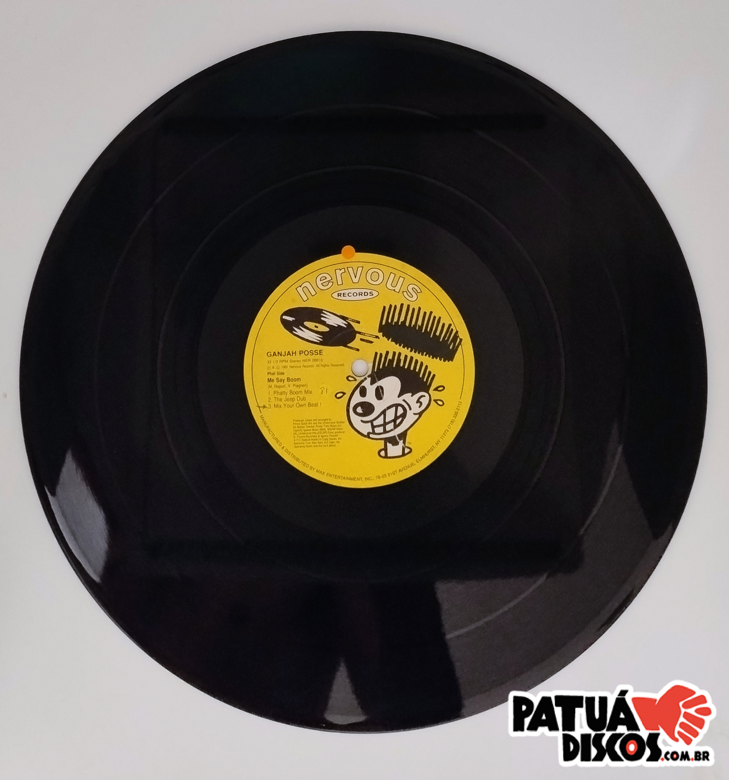 Ganjah Posse - Me Say Boom - 12"