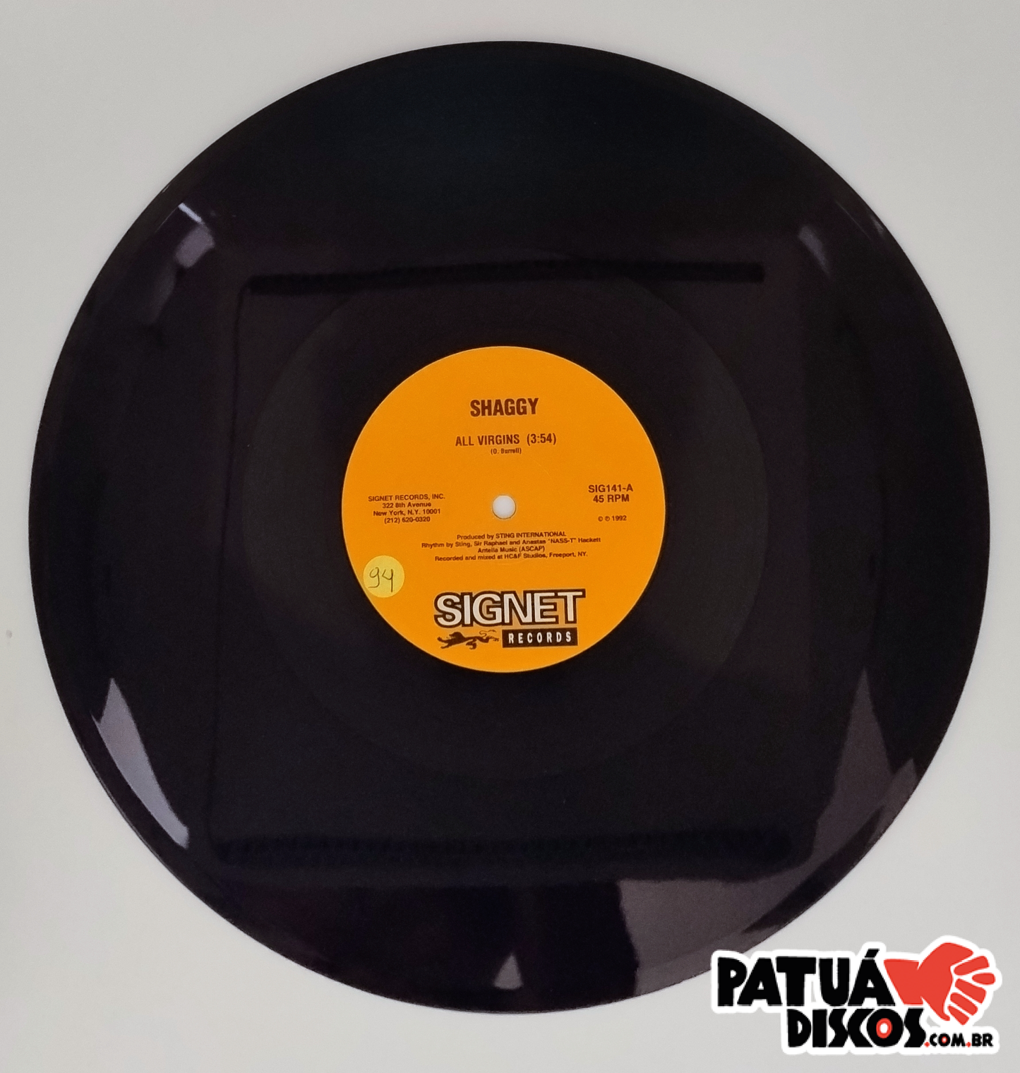 Shaggy - All Virgins - 12"