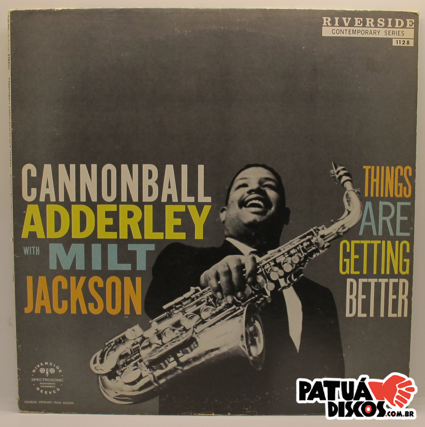 Cannonball Adderley with Milt Jackson - Things Are Getting Better - LP