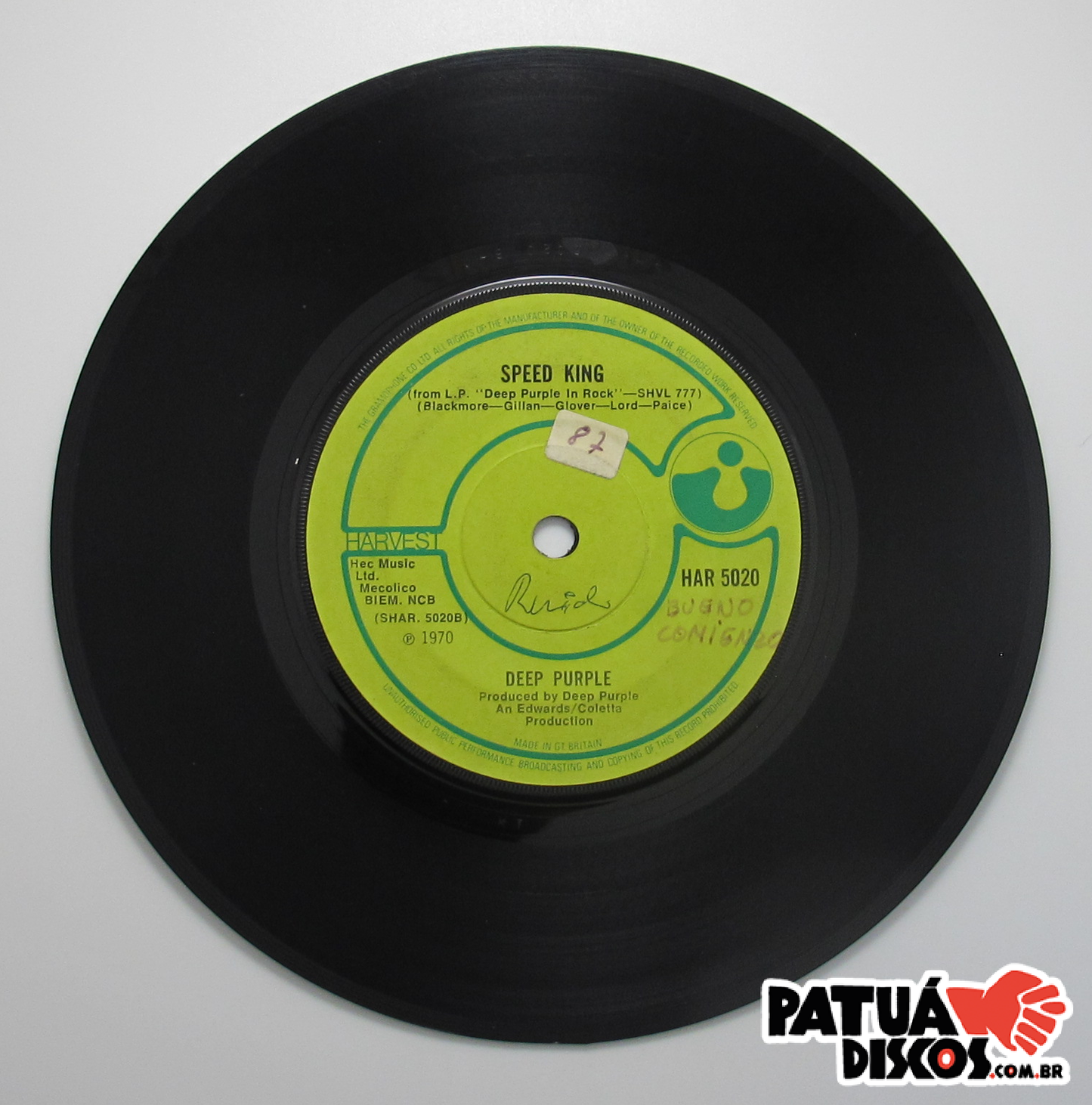 Deep Purple - Black Night - 7"