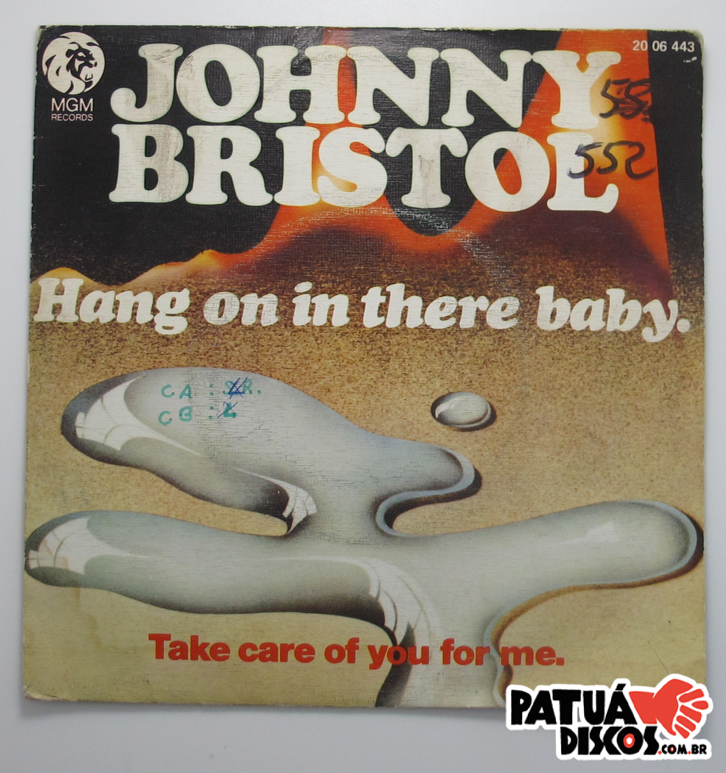 Johnny Bristol - Hang On In There Baby - 7"