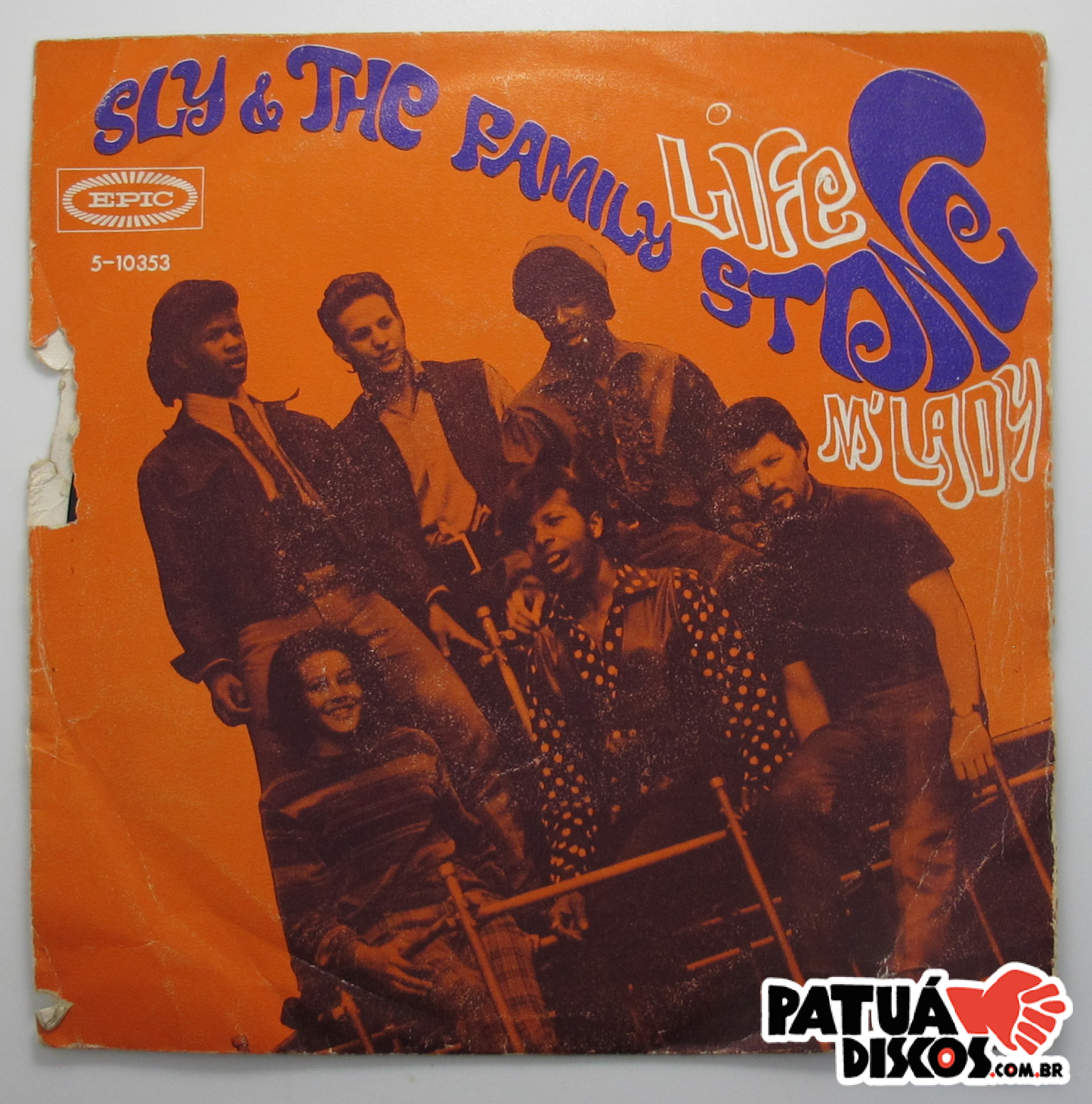 Sly & The Family Stone - Life - 7"