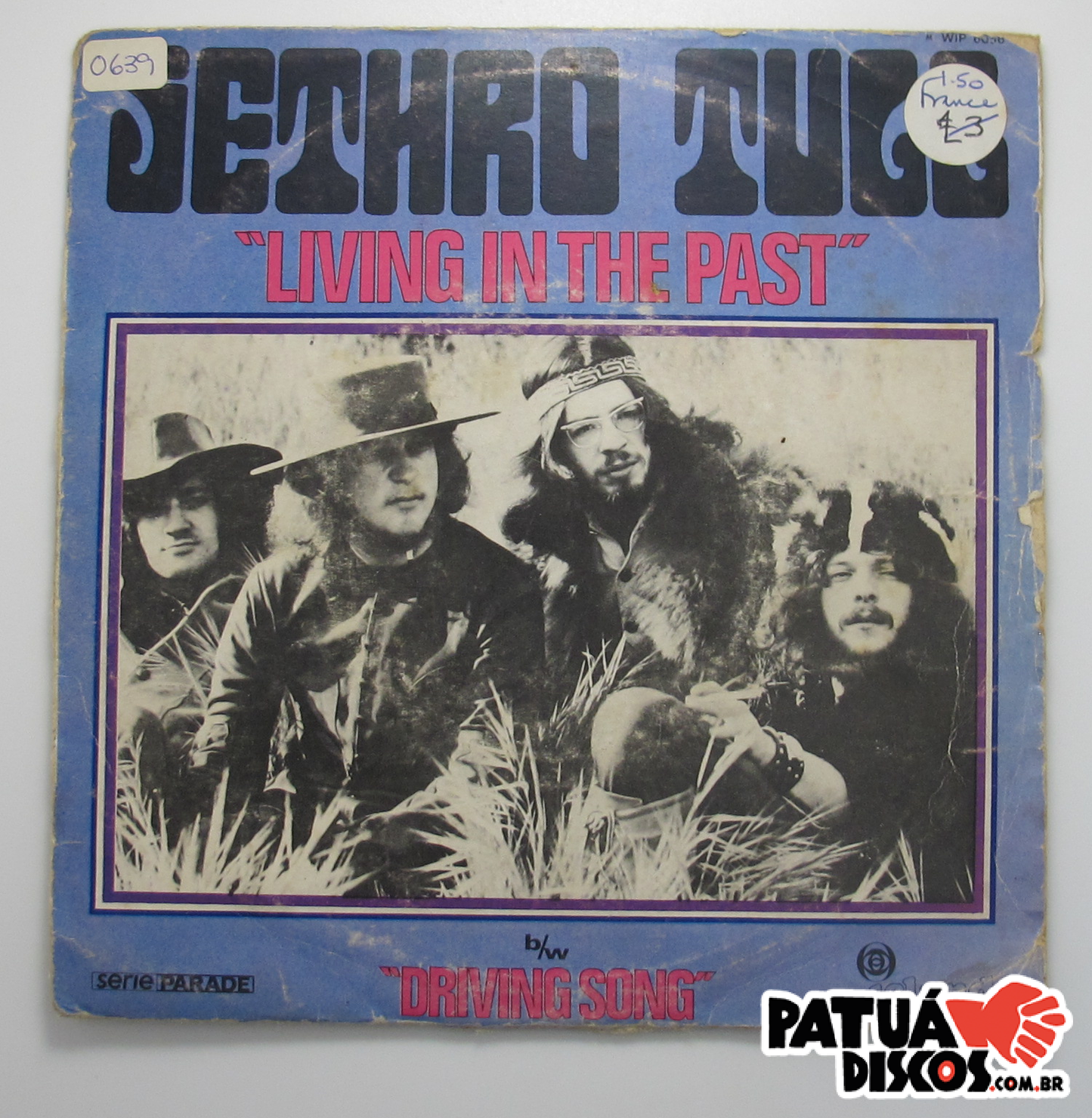 Jethro Tull / Bob & Earl - Living In The Past / I'll Keep Running Back - 7"