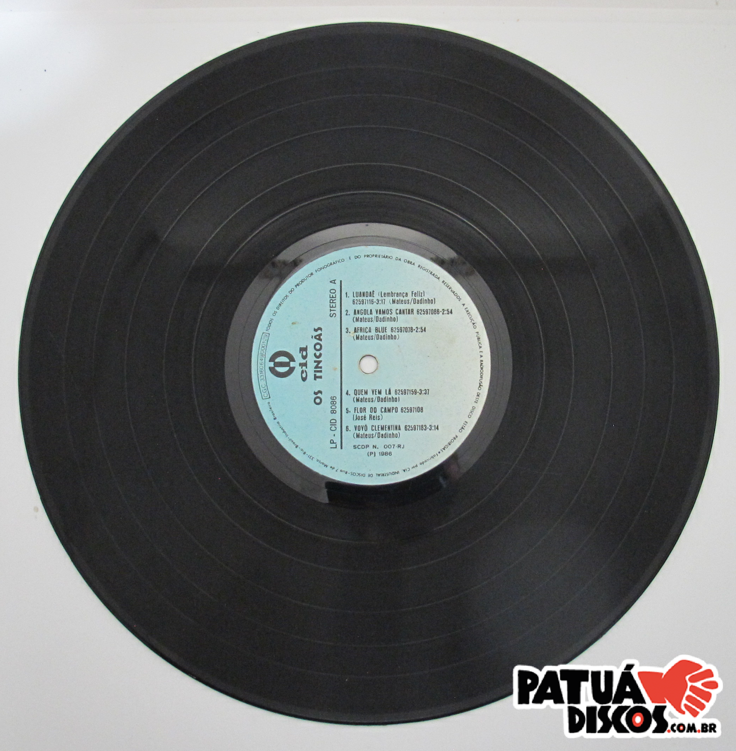 Os Tincoãs - Dadinho e Mateus - LP