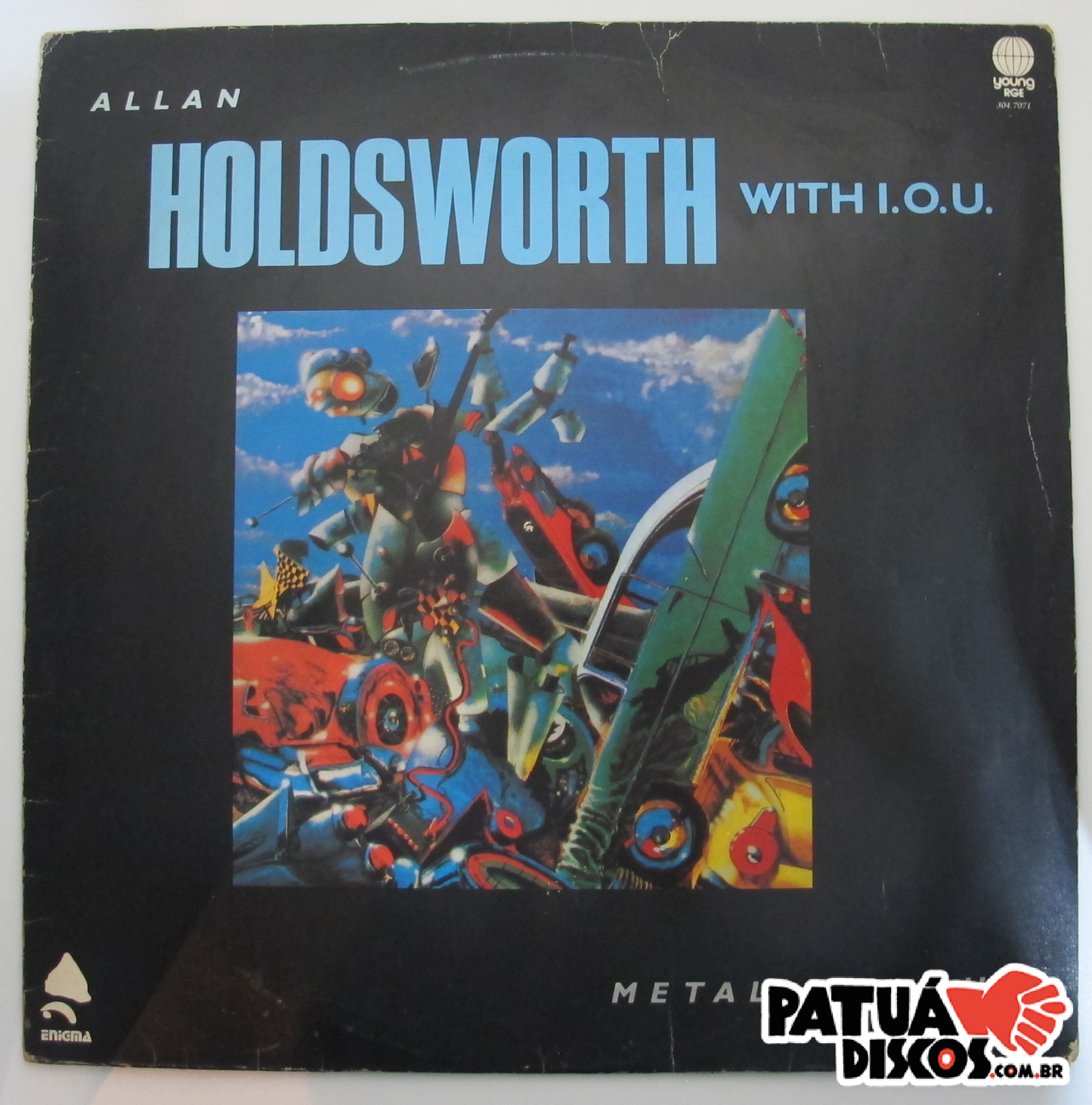 Allan Holdsworth With I.O.U. - Metal Fatigue - LP