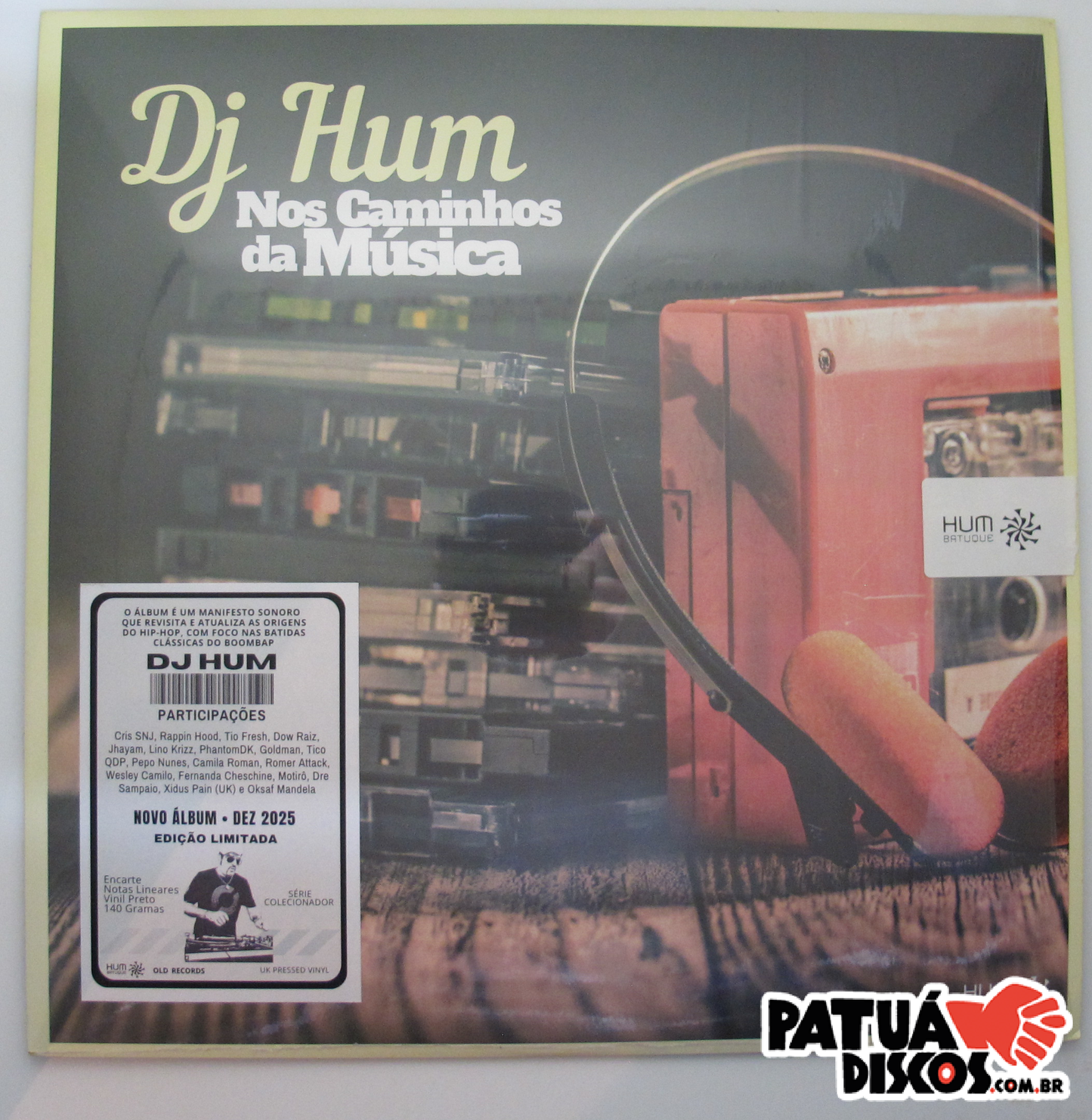 DJ Hum - Nos Caminhos Da Música - LP