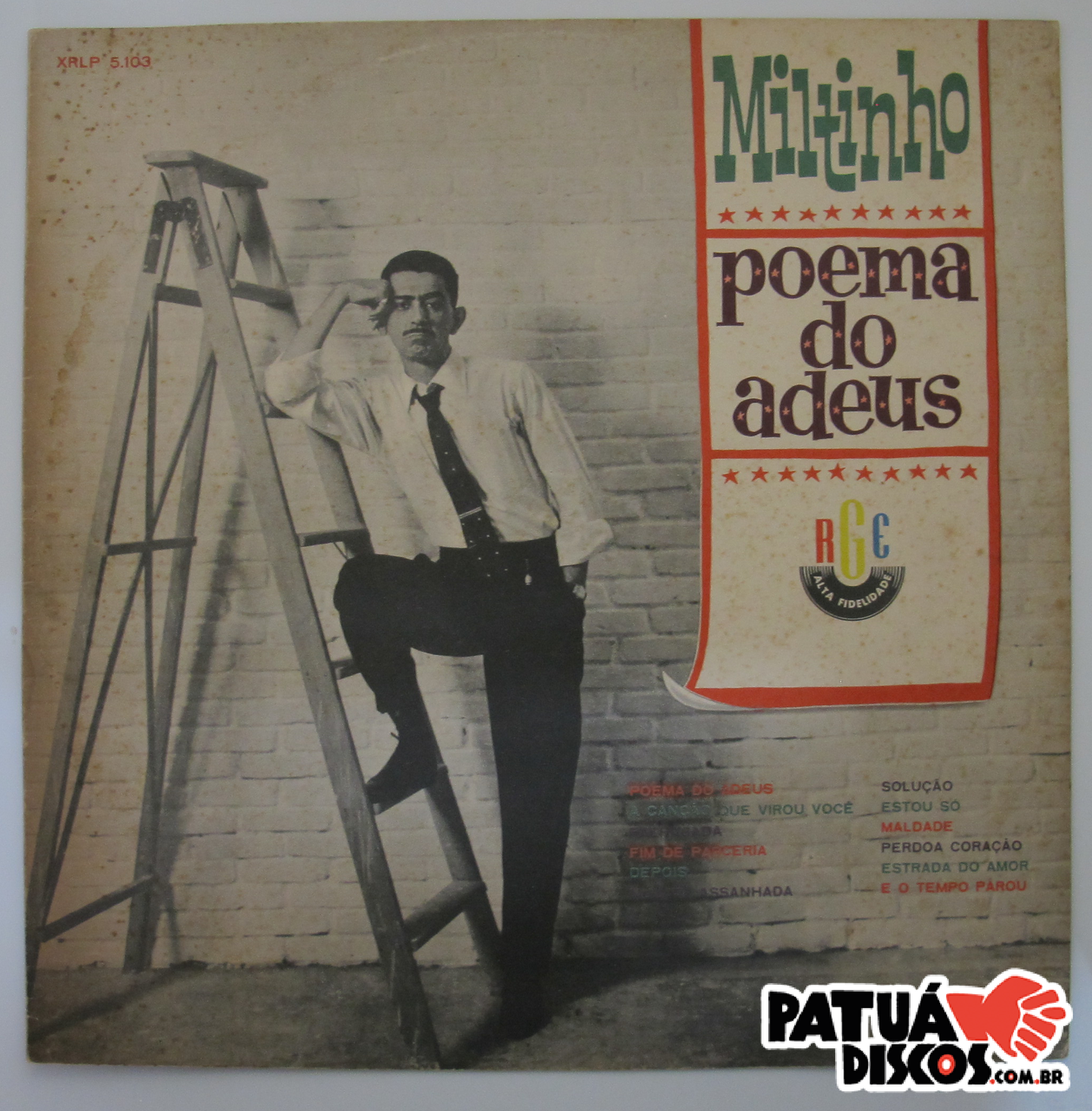 Miltinho - Poema Do Adeus - LP