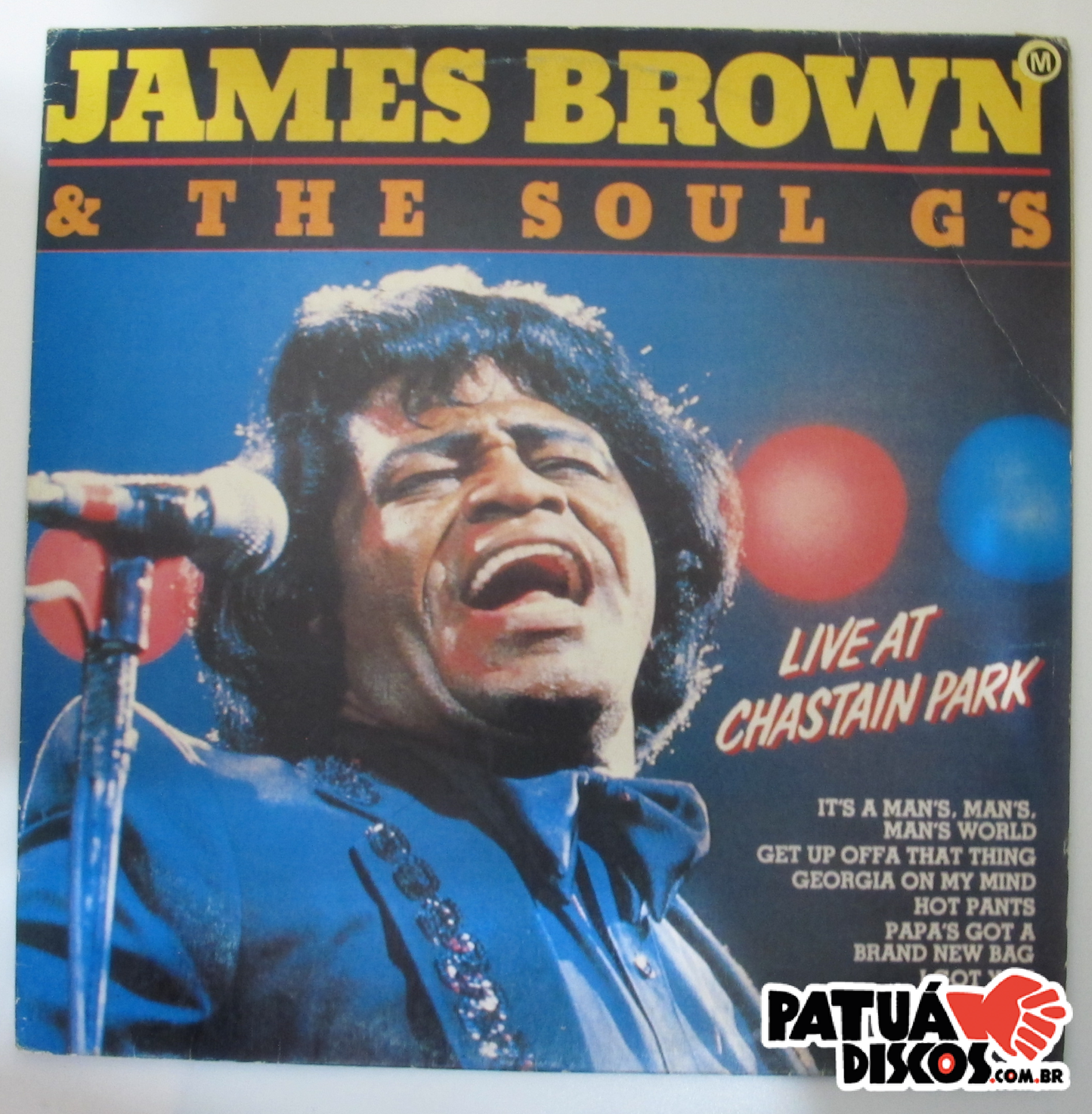 James Brown & The Soul G's - Live At Chastain Park - LP