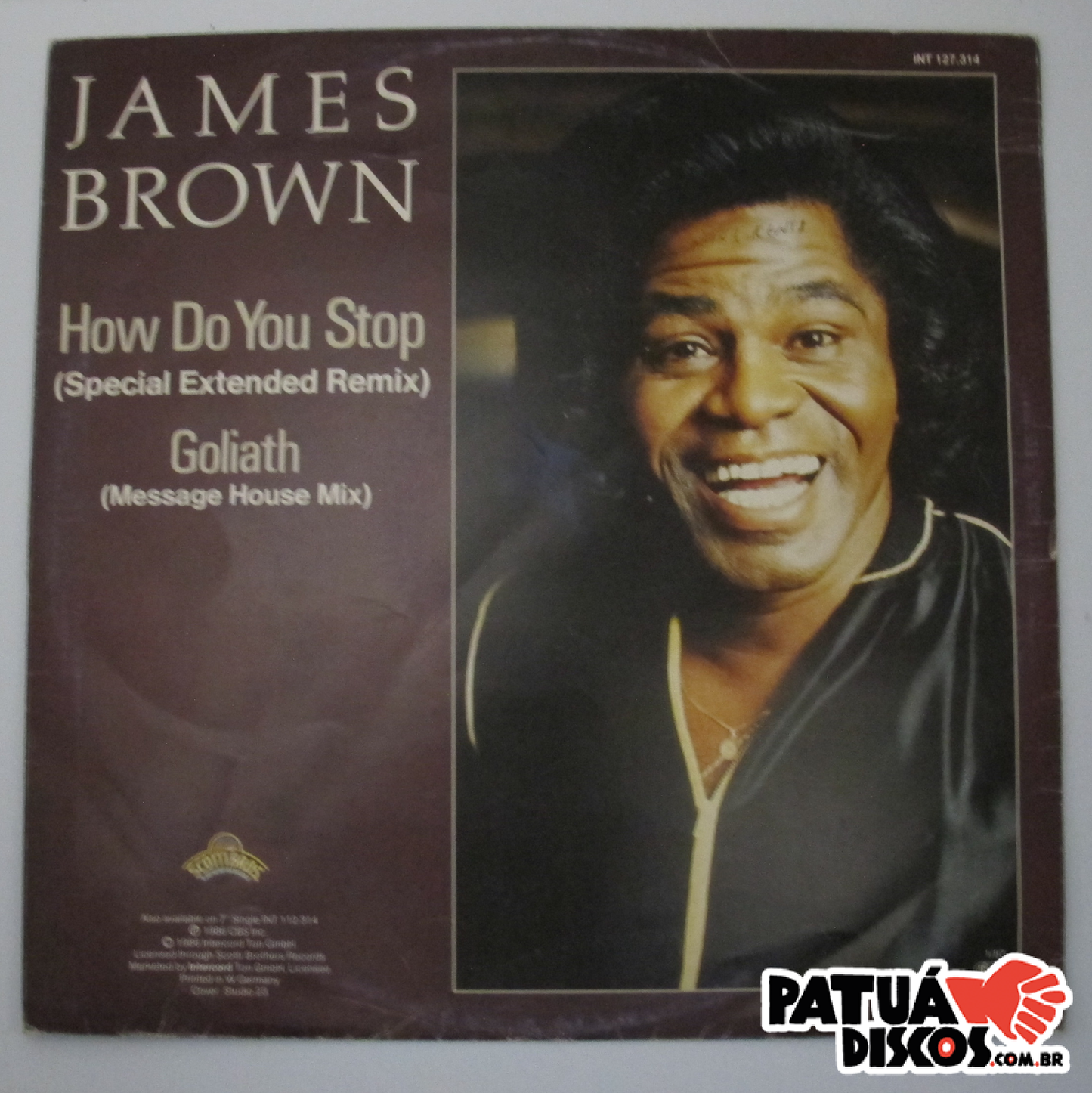 James Brown - How Do You Stop / Goliath - 12"