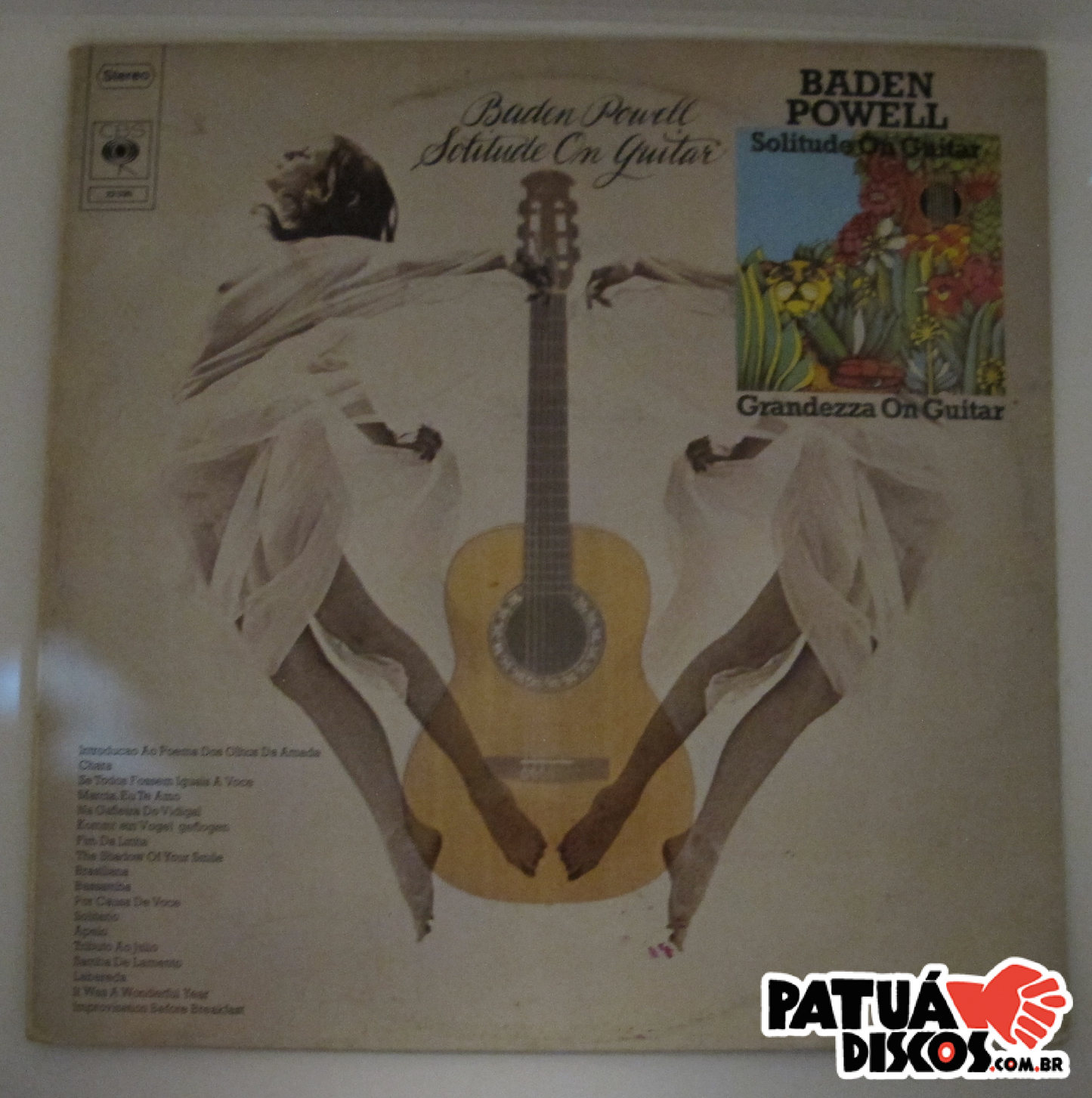 Baden Powell - Solitude On Guitar - Grandezza On Guitar - LP