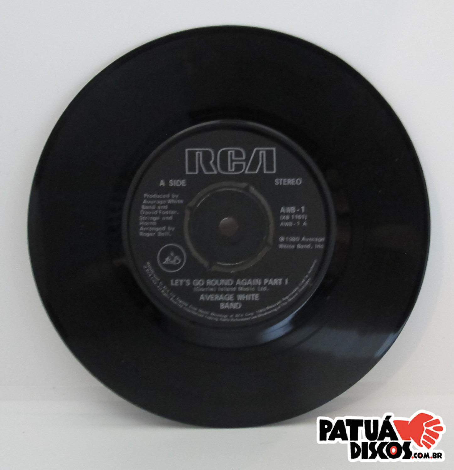 Average White Band - Let's Go Round Again - 7"