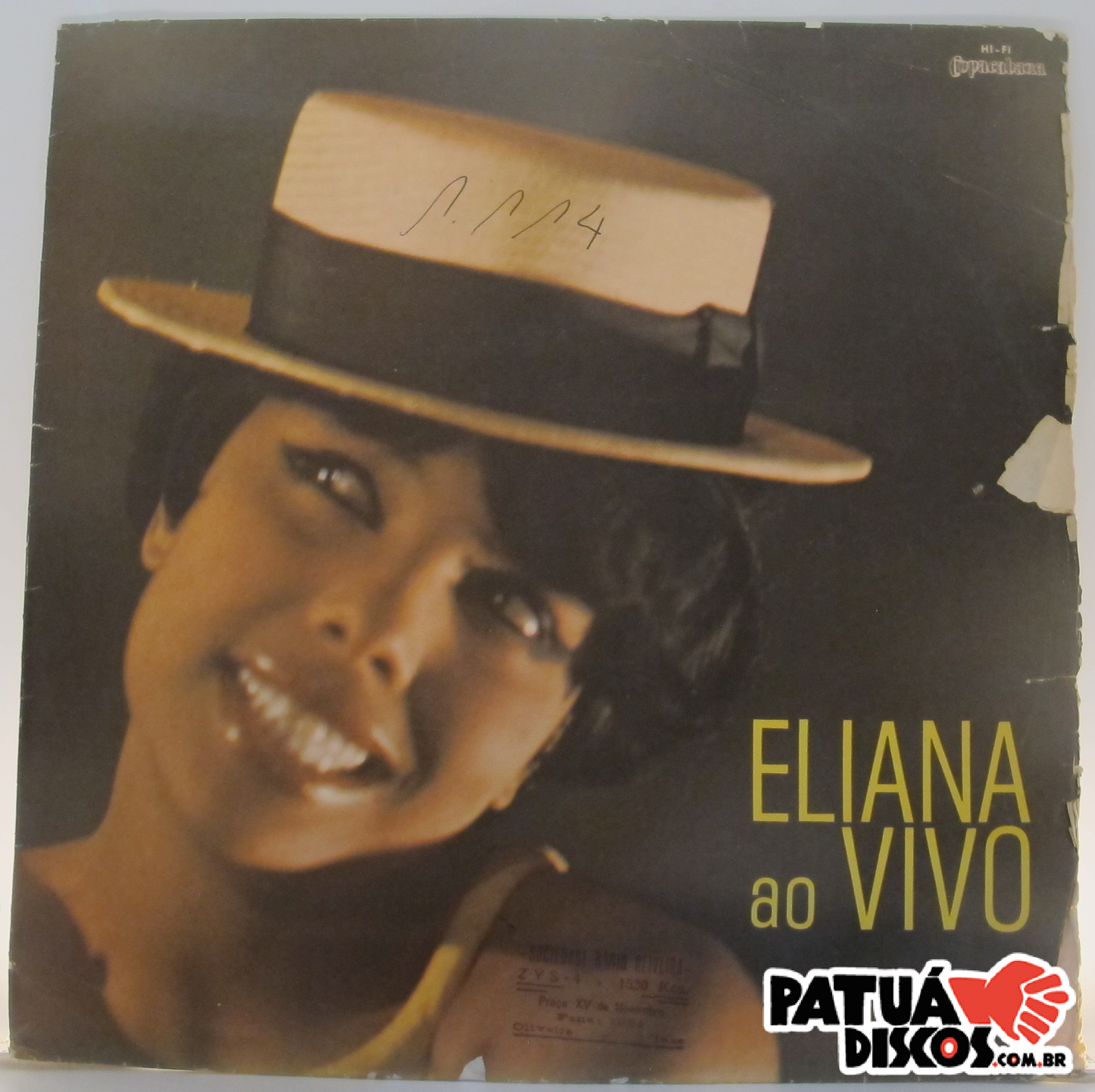 Eliana Pittman - Eliana Ao Vivo - LP