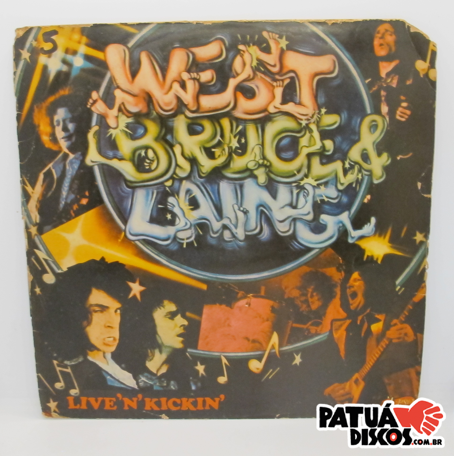 West, Bruce & Laing - Live'N'Kickin'' - LP