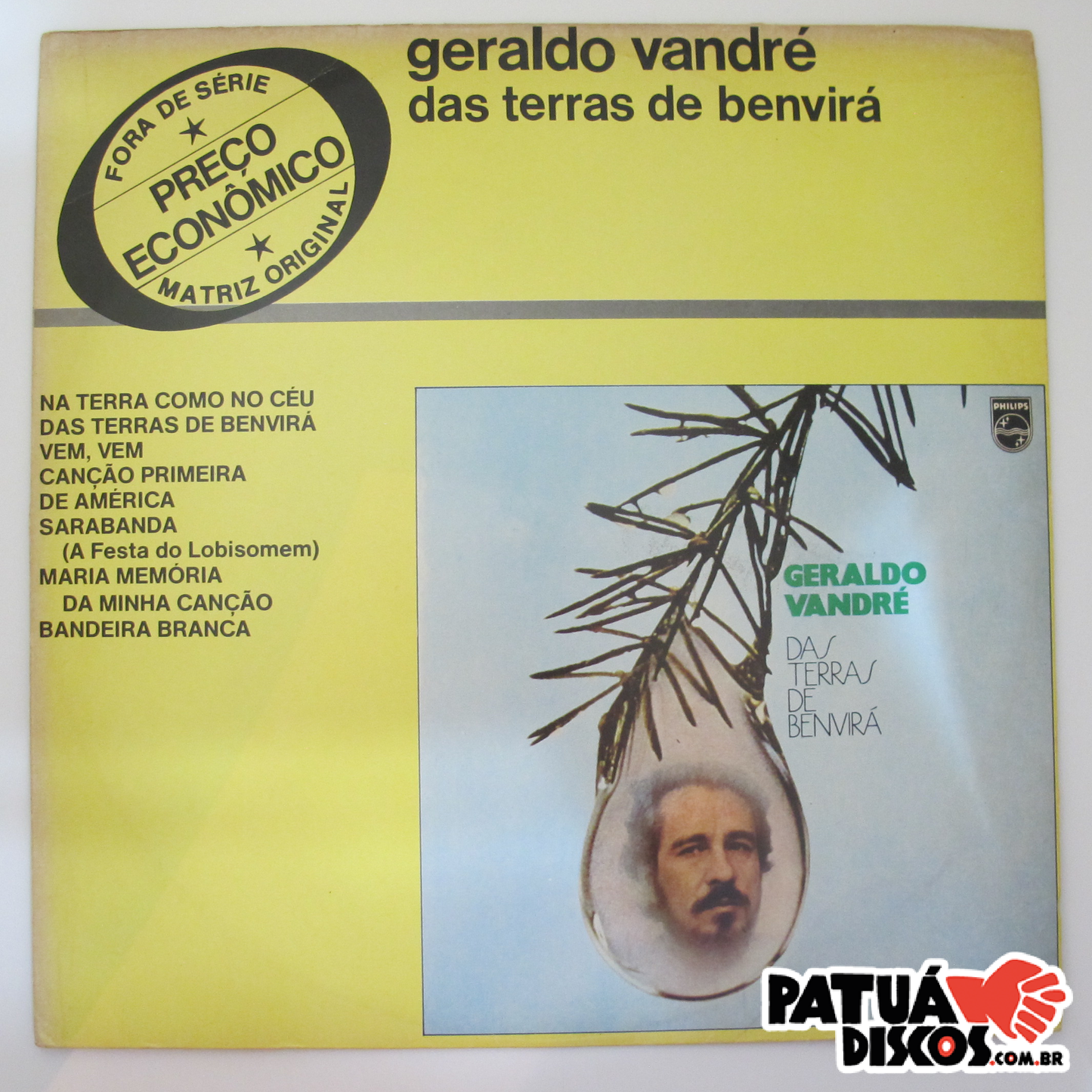 Geraldo Vandré - Das Terras de Benvirá - LP