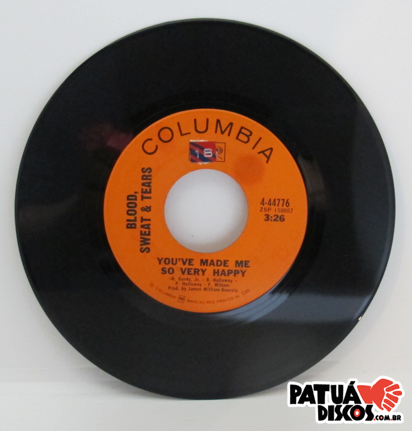 Blood, Sweat & Tears - You've Made Me So Very Happy - 7"