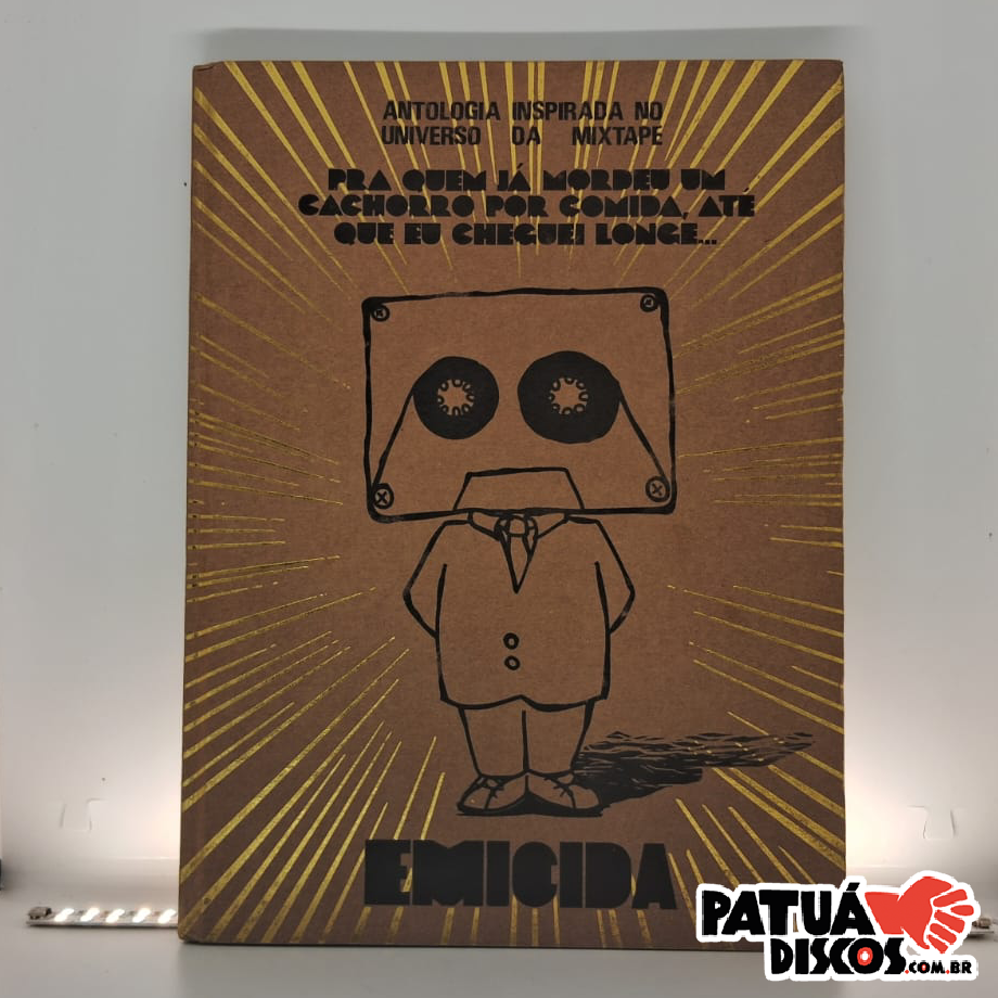 Emicida - Pra Quem Já Mordeu Um Cachorro Por Comida, Até Que Eu Cheguei Longe - Livro