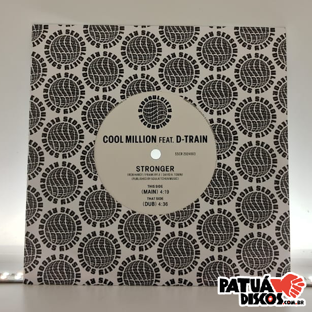 Cool Million Feat. D-Train - Stronger - 7"