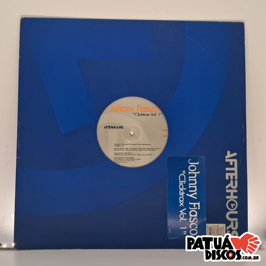 Johny Fiasco - Clicktrax vol.1 - 12"