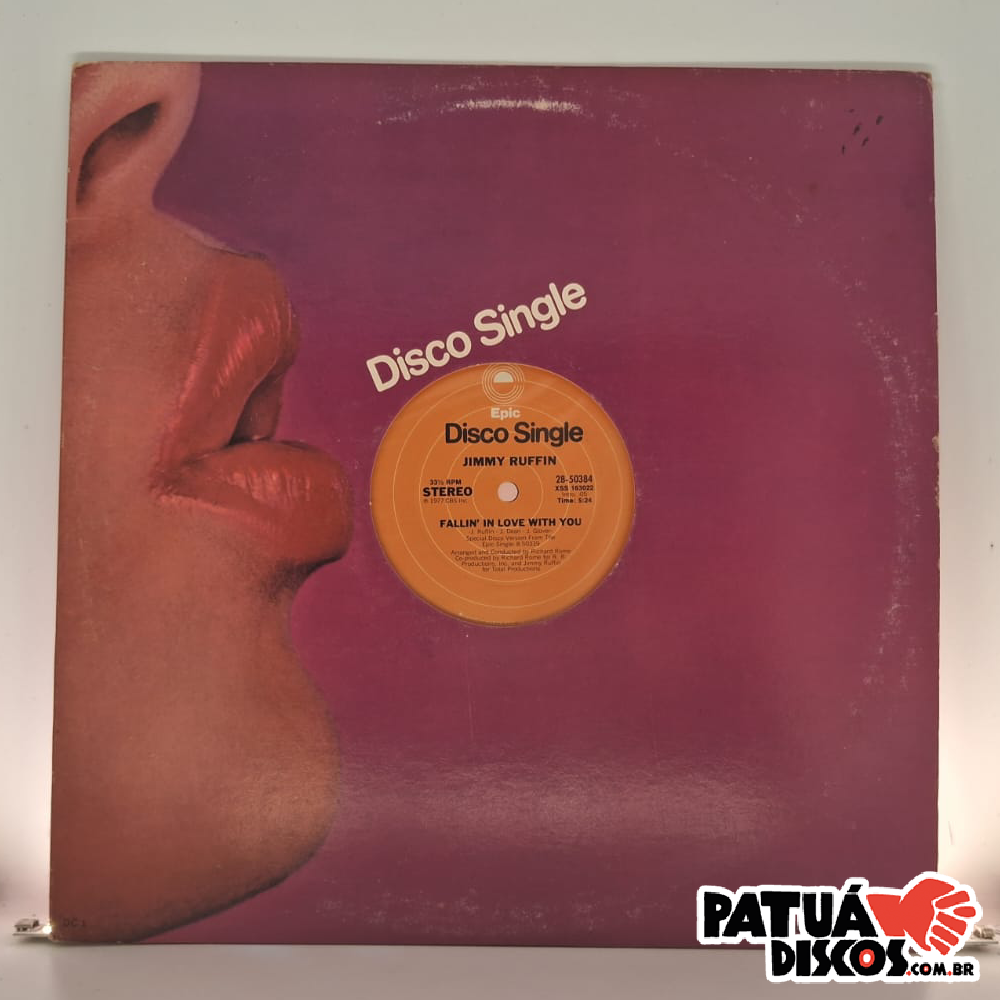 Jimmy Ruffin - Fallin' In Love With You - 12"