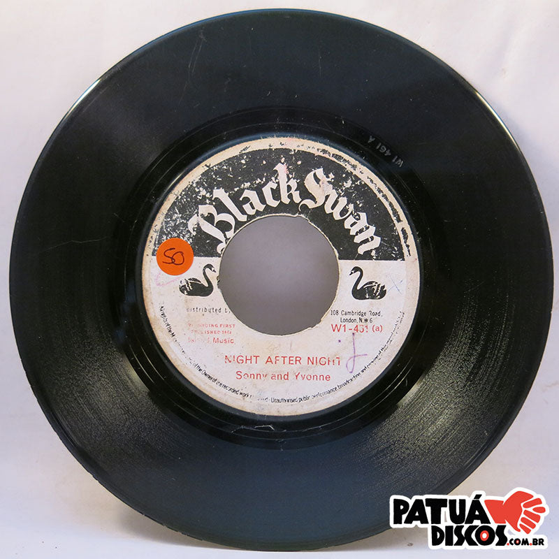Sonny And Yvonne / Sonny Durke Group - Night After Night / Here We Go Again - 7"