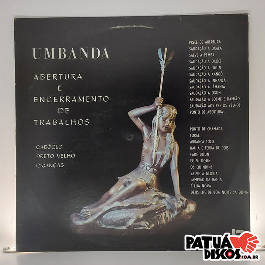 Walter De Figueiredo - Umbanda (Abertura E Encerramento De Trabalhos) - LP