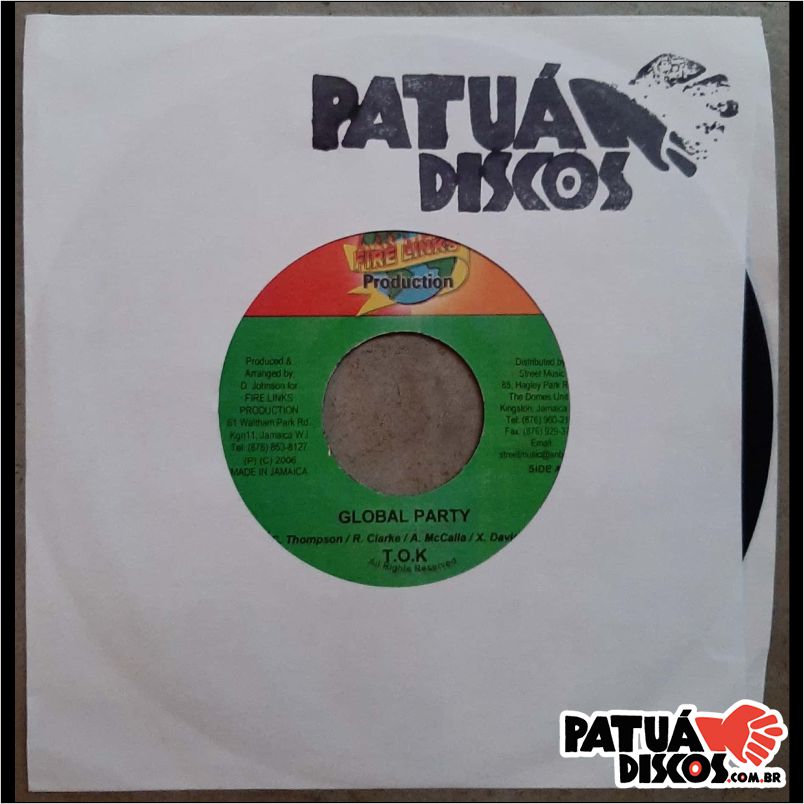 T.O.K. - Global Party / Global Riddim - 7"