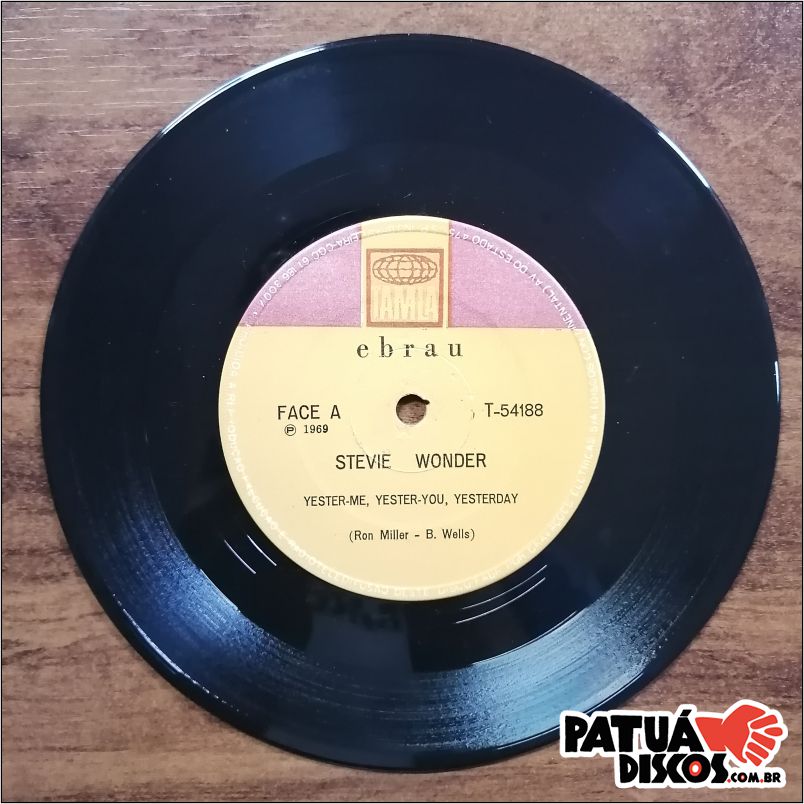 Stevie Wonder - Yester-Me, Yester-You, Yesterday - 7"