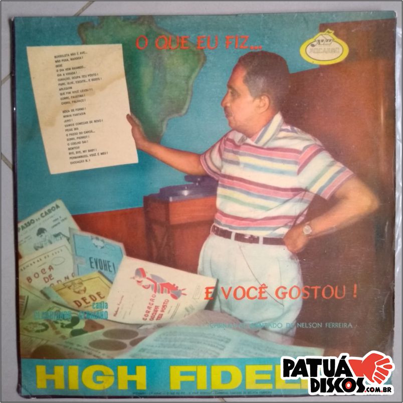 Nelson Ferreira - O Que Eu Fiz... E Você Gostou! Carnaval Cantado de Nelson Pereira - LP