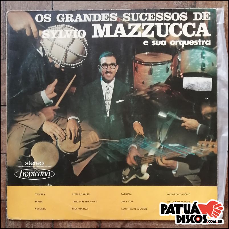 Sylvio Mazzucca - Os Grandes Sucessos De Sylvio Mazzucca E Sua Orquestra - LP