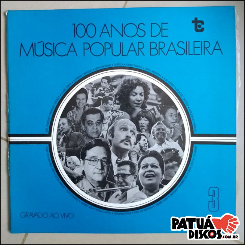 Vários Artistas - 100 Anos de Música Popular Brasileira - Vol.3 - LP