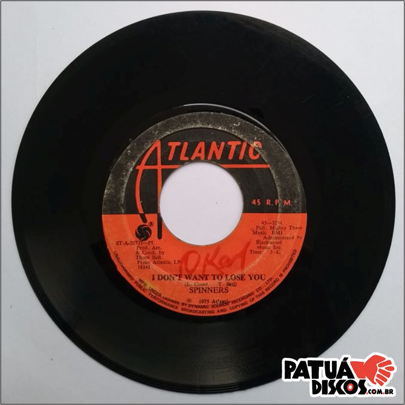 Spinners - Games People Play - 7"