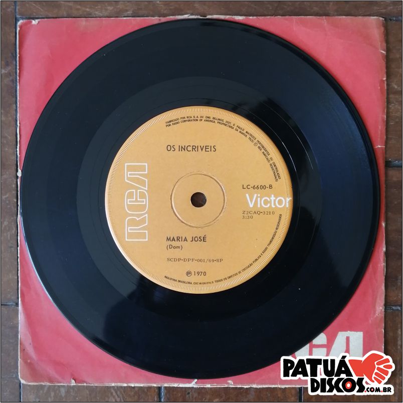 Os Incríveis - Belinda - 7"