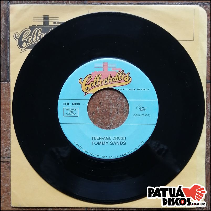 Tommy Sands - Teen-age Crush / Goin' Steady - 7"