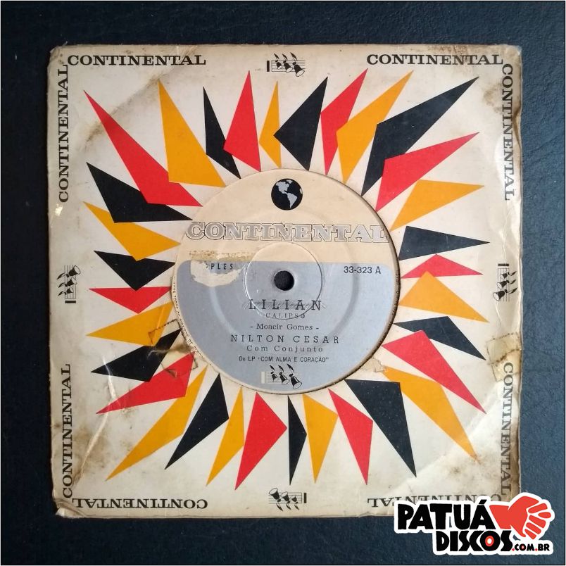 Nilton Cesar - Lilian/Professor Apaixonado - 7"