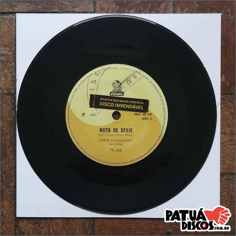 Beth Carvalho - Cavaleiro Andante / Rosa De Gente - 7''