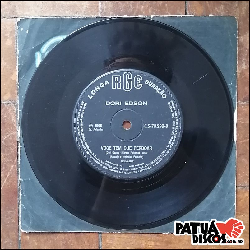 Dori Edson - Perto Dos Olhos, Longe Do Coração - 7''