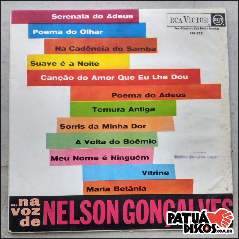 Nelson Gonçalves
- ...Na Voz De Nelson Gonçalves - LP