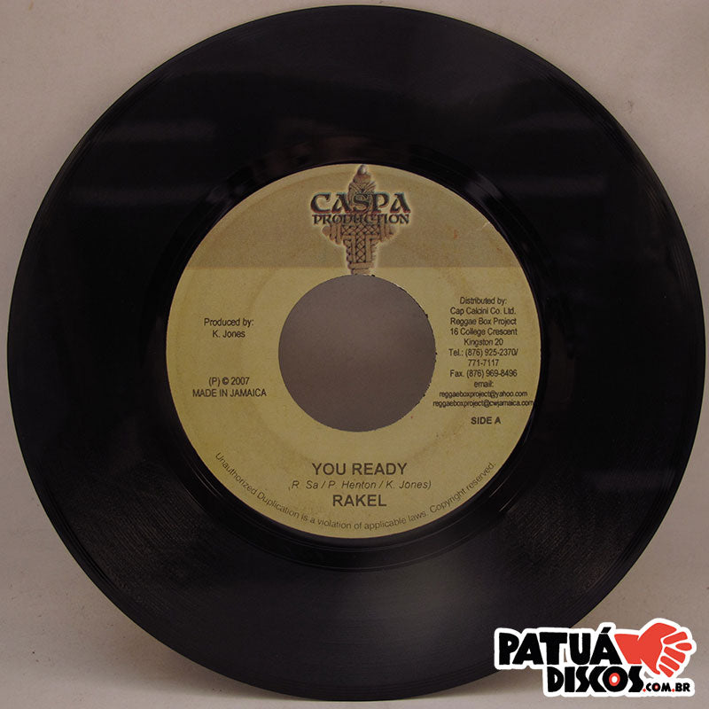 Rakel - You Ready / Eagle Eye Version - 7"