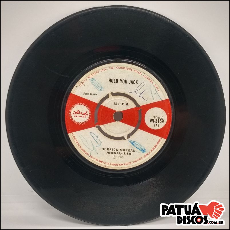 Derrick Morgan - Hold You Jack - 7"
