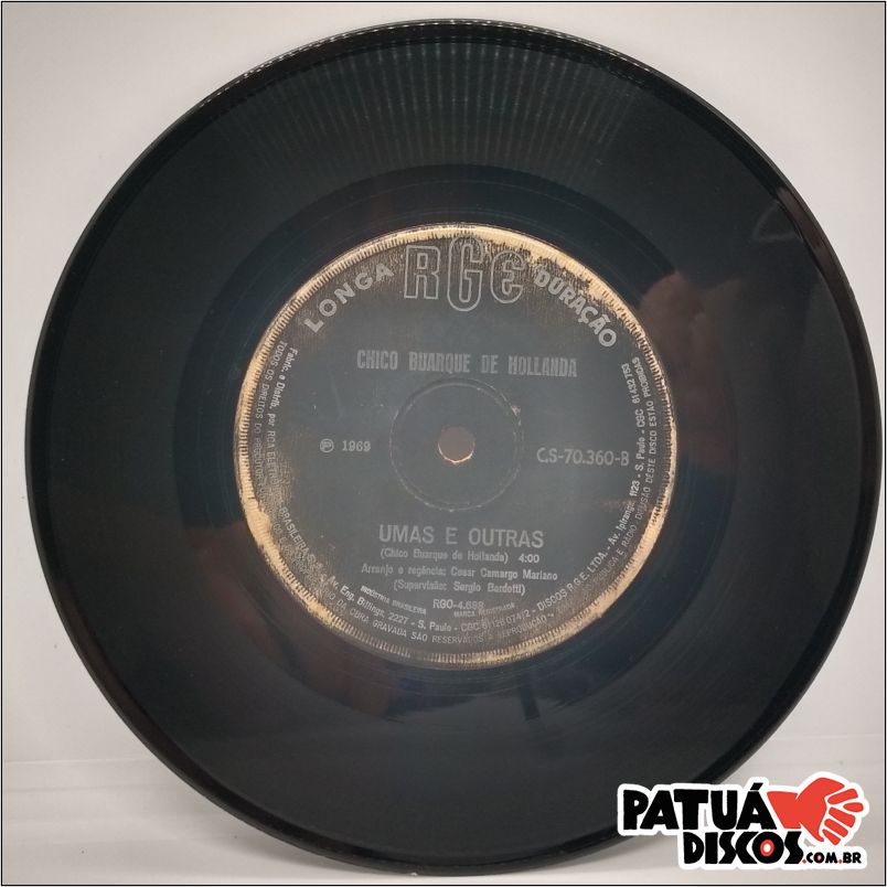 Chico Buarque - Onde É Que Você Estava - 7"