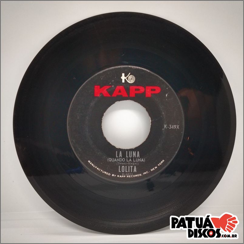 Lolita - Sailor (Your Home Is The Sea)/La Luna (Quando La Luna) - 7"