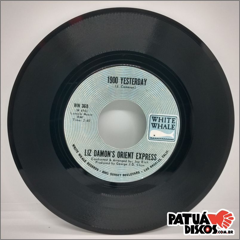 Liz Damon's Orient Express - 1900 Yesterday / You're Falling In Love - 7"